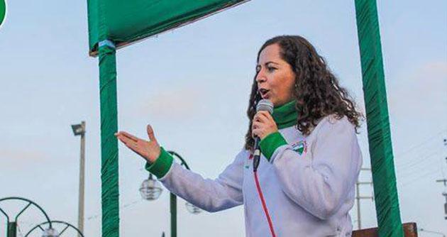 La candidata regional Rosa María Bartra denunció que viene siendo amenazada de muerte.