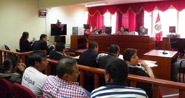 Jack Castillo reapareció en la audiencia que se le sigue en la Sala Penal Liquidadora.