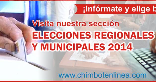 Visite nuestra sección ELECCIONES 2014