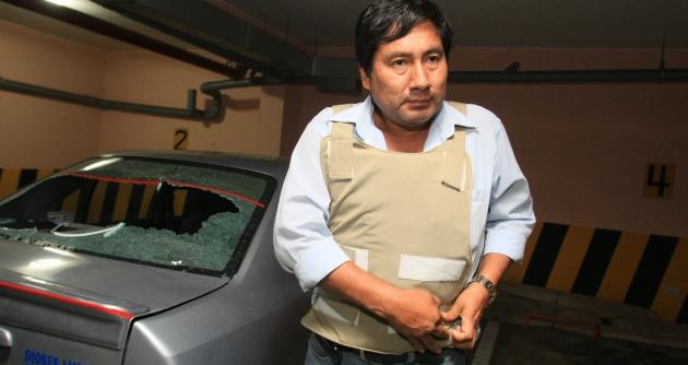 Procuradores Nacionales Adjuntos Anticorrupción llegaron hasta penal para interrogarlo, pero no habló.