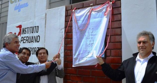 Francisco Boza Dibós inauguró el VII Centro de Alto Rendimiento Deportivo en Caraz.