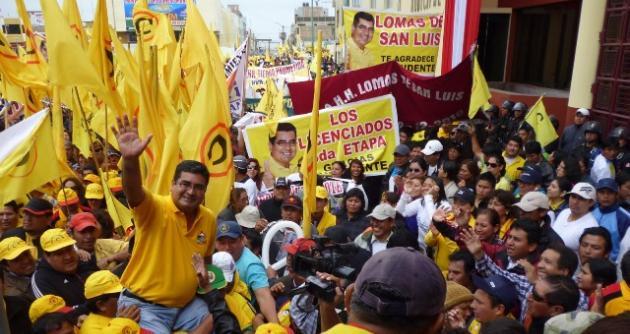 El dinero que llegaba a "la Centralita" producto de los diezmos era utilizado también para solventar los gastos de campaña de César Álvarez.