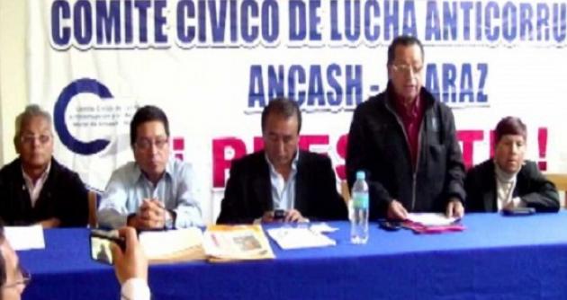 Mañana en la ciudad de Huaraz se realizará la marcha contra la impunidad y la corrupción.