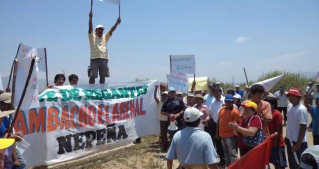 En el primer mes del año se presentaron 24 conflictos en nuestra región. foto: rpp.com.pe