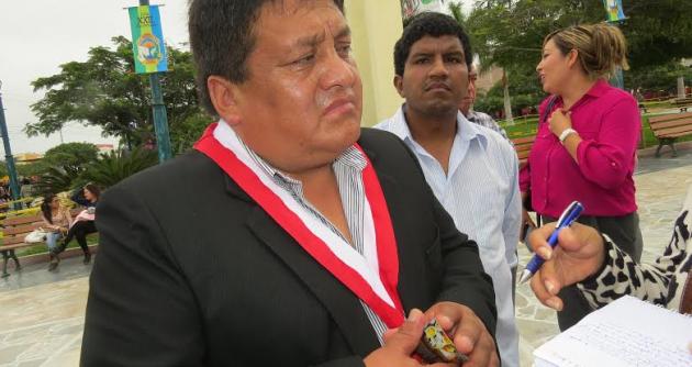 Consejero de Huaraz, Ángel Durán. (Foto Peruenlinea.org)