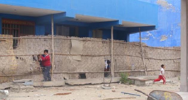 Se espera que la construcción del colegio Salazar Bondy se reinicie la próxima semana.