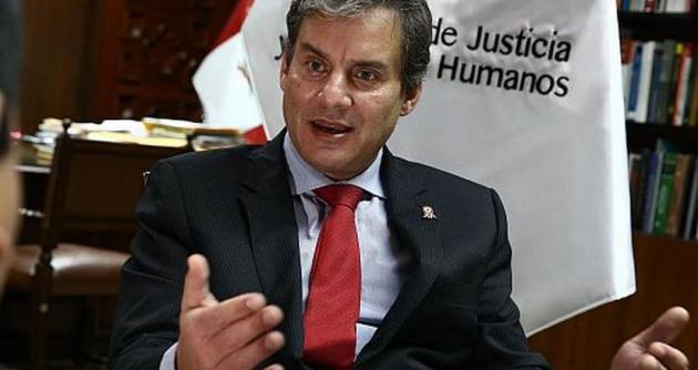 Ministro de Justicia, Daniel Figallo.
