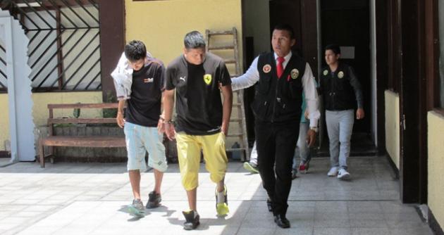 Fueron detenidos en el pueblo joven Esperanza Baja, en una tenaz persecución.