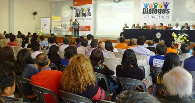Martes 16 será el último y tercer foro Diálogos por la Democracia.