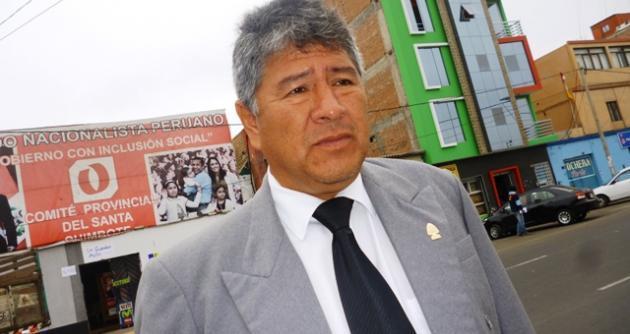 Ex gobernador ya no es candidato a alcalde de Nuevo Chimbote.