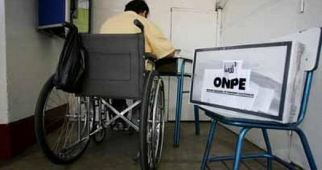 Los electores discapacitados deberán empadronarse en la web de la Onpe, para poder sufragar este 5 de octubre.