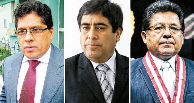 Farro, Huamán y Ramos, tres fiscales en la mira por presuntos actos de corrupción. Foto larepublica.pe