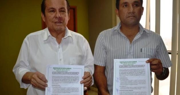 Firma de convenio con Sindicato de trabajadores en Construcción Civil de Chimbote y el Departamento de Áncash.