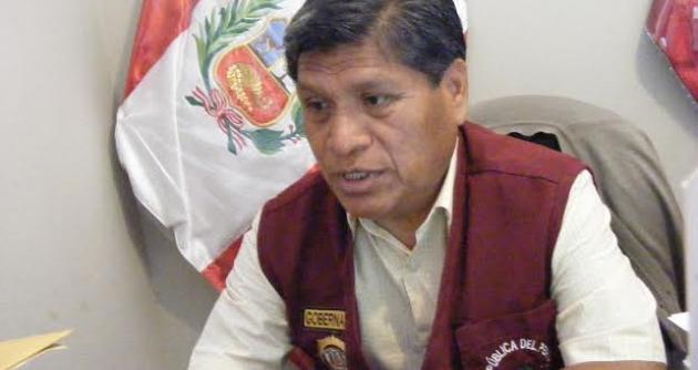 Jorge Alvines Soto, gobernador de Nuevo Chimbote.