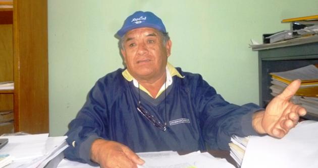 Secretario del Frente de Defensa del Sindicato de Pescadores de Chimbote y Anexos, Javier Castro.