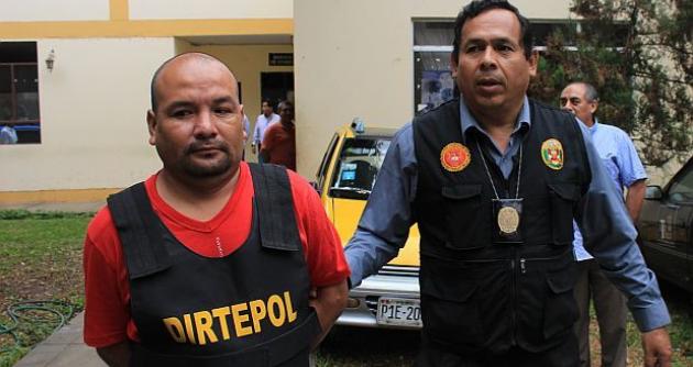 "Chino Malqui" o "Chino Malca" fue capturado anoche en Piura. (Foto: cortesía El Comercio)