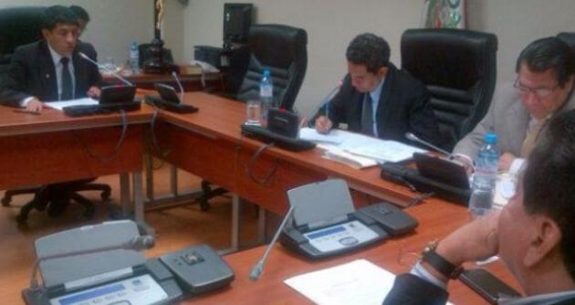 El Juez Jorge Concepción se presentó ante la Comisión del Congreso que investiga la corrupción en Áncash.(Foto: cortesía)