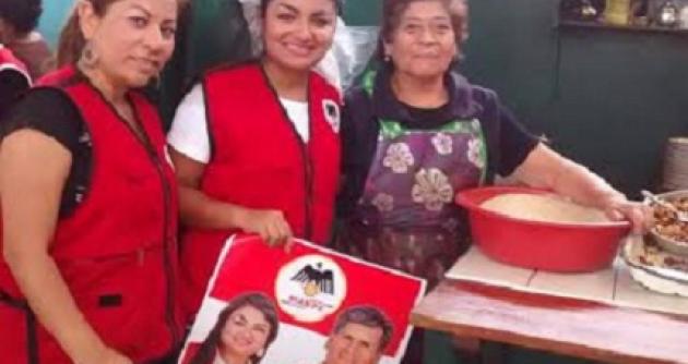 Yuriko Kuroda, candidata a consejera regional por el Manpe.