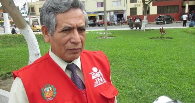El fiscal Lorenzo Javier Melgarejo pidió resguardo policial ante la Divipol Chimbote.