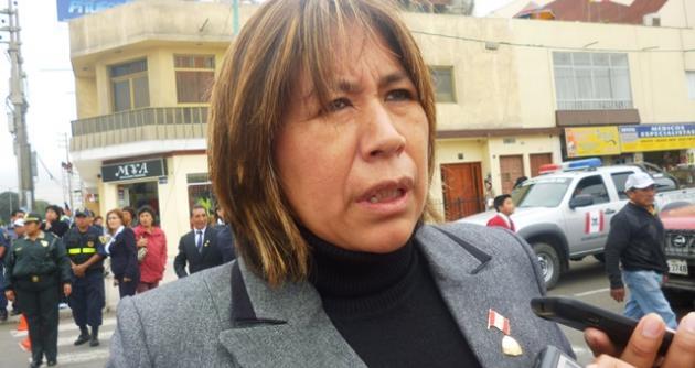 Gerente de Salud y Medio Ambiente de la Municipalidad, Lourdes Sandoval Rojas