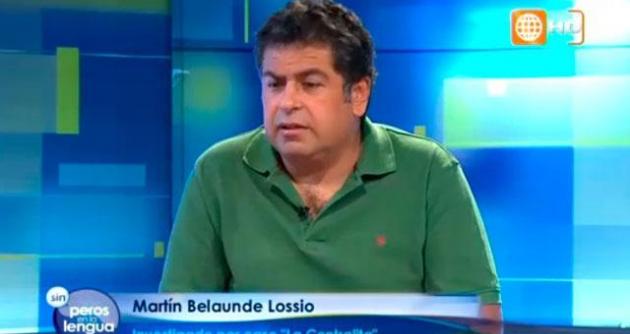 Martín Belaúnde insiste en que la "Centralita" es un invento de la policía y periodistas.