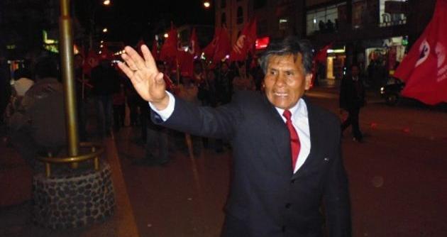 Lombardo Mautino, a la salida de la firma del Pacto Ético Electoral.
