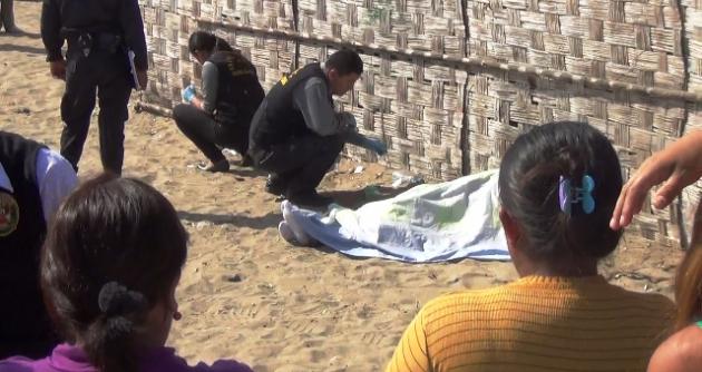 Augusto Ojeda Pucutay de 28 años recibió dos impactos de bala en el cuello, presuntamente porque puso resistencia a ser asaltado pues fue hallado sin zapatillas ni billetera.