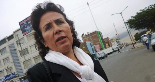 “Yo soy amenazada como fiscal superior anticorrupción", dice Nancy Moreno.