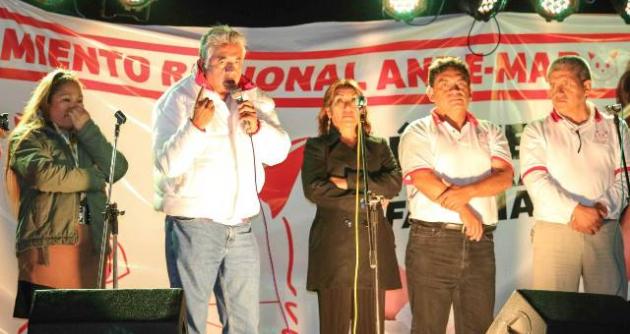 Ricardo Narváez llegó a Chimbote junto a vicepresidenta de Andemar.