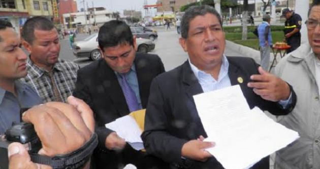 Noe García denunció haber sido inscrito en el padrón del grupo político Vamos Perú, sin que él haya firmado documento alguno.
