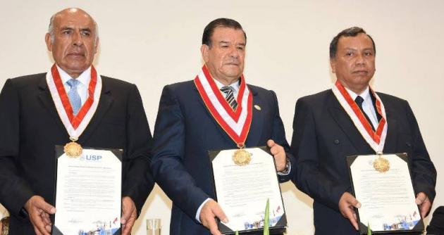 Juraron al cargo nuevas autoridades de la Universidad San Pedro.