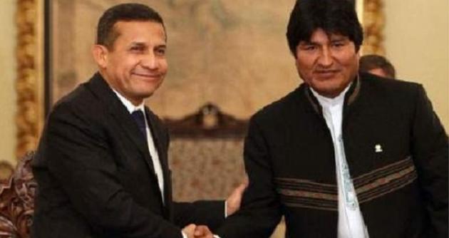 La cancillería peruana ha descartado que los presidentes Ollanta Humala y Evo Morales de Bolivia, hayan dialogado sobre el caso de Martín Belaúnde. (Foto Internet)