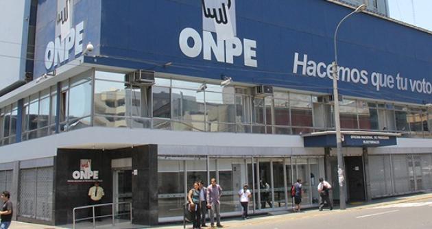Foto: Onpe Foto: Onpe
