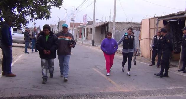 Las cámaras de vigilancia permitieron realizar un operativo antidrogas.