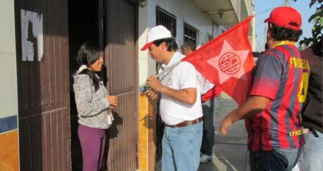 Pablo Rioja candidato a la alcaldía de Nuevo Chimbote por el APRA.