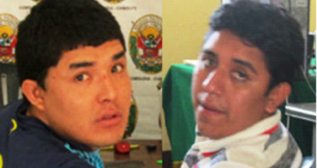 Según la policía estos son los dos integrantes de la banda criminal que están libres.