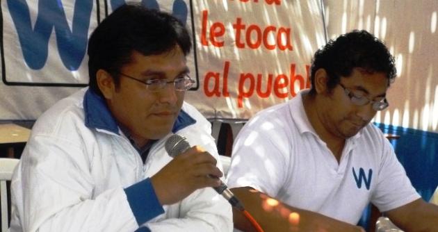 El personero legal de Puro Áncash desmintió en conferencia de prensa a Rosales Turriate.