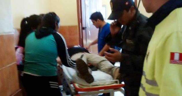 Es crítico el estado de salud del pescador William Muñoz Fernández, quien fue impactado por un tráiler.