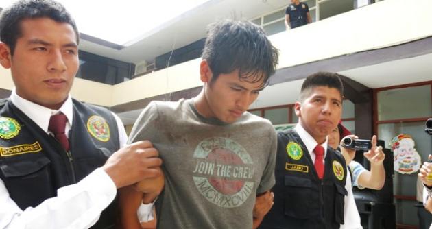 Detenido es el presunto homicida del exrecluso Rubén Moisés Minaya Reyna “Zorrito”.