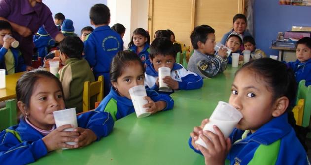 Estudiantes beneficiados con el servicio alimentario pertenecen al ámbito de la Unidad Territorial Ancash 1.