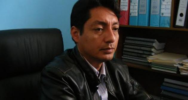 Edyson Valles Robles, coordinador de emergencias de la Red Pacífico Sur.