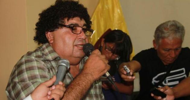 Regidor Alberto Enriquez Namay, encargado de la Municipalidad Provincial del Santa.
