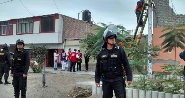 El JEE del Santa continúa realizando los operativos de retiro de propaganda electoral prohibida.