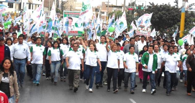Movimiento Río Santa Caudalosos insisten que hay contracampaña a candidaturas.