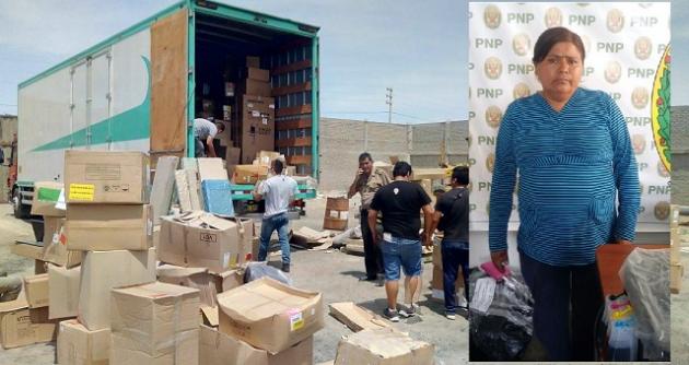 Policía Viene Identificando A Delincuentes Que Robaron Camión Con 448 Mil Soles De Mercadería En 1434