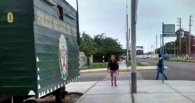 Caseta policial de auxilio rápido permanece cerrada, denuncian los vecinos.