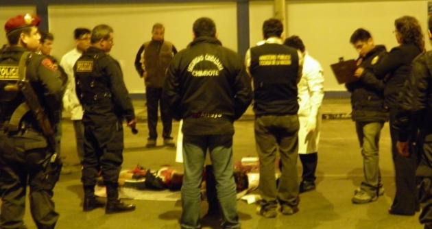 "Boom" fue acribillado por sicarios en pleno centro de Chimbote.