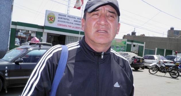 El suboficial PNP,Elio Villavicencio Herrera, fue golpeado por un trabajador de Megaplaza que conducía su auto en estado etílico.