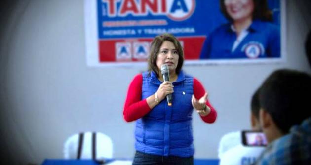 Ingeniera Tania Ruiz, candidata a la presidencia regional de Áncash.