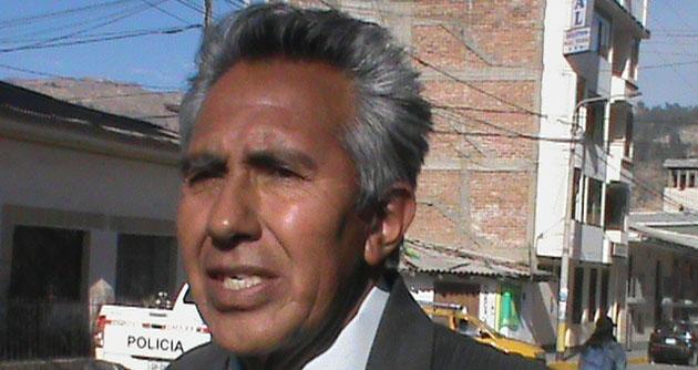 Telmo Loli presidente de la Asociación de Directores de Instituciones Educativas de Áncash.